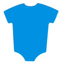 Load image into Gallery viewer, Baby Shower Onesie, Cardstock Cutouts
