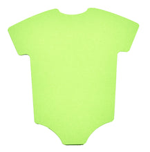 Load image into Gallery viewer, Baby Shower Onesie, Cardstock Cutouts