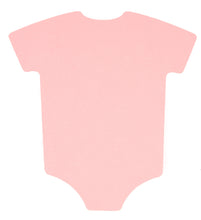 Load image into Gallery viewer, Baby Shower Onesie, Cardstock Cutouts